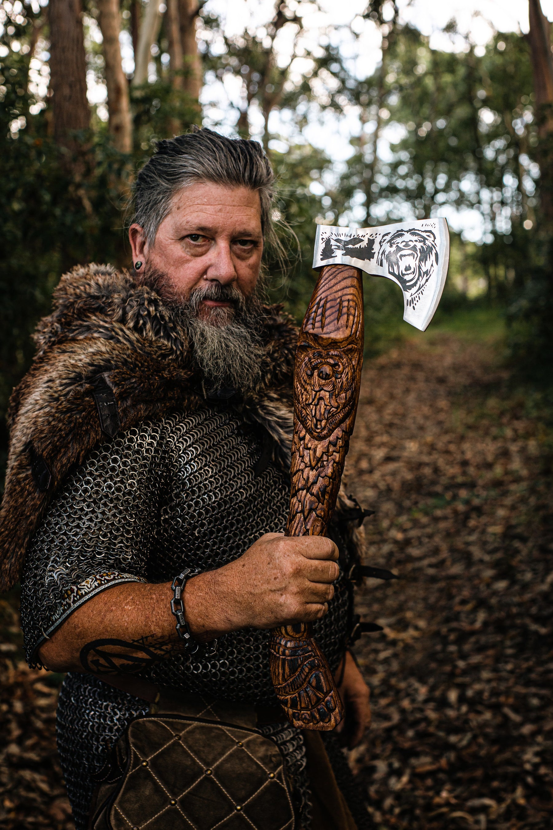 The Bear King’s Fury Axe
