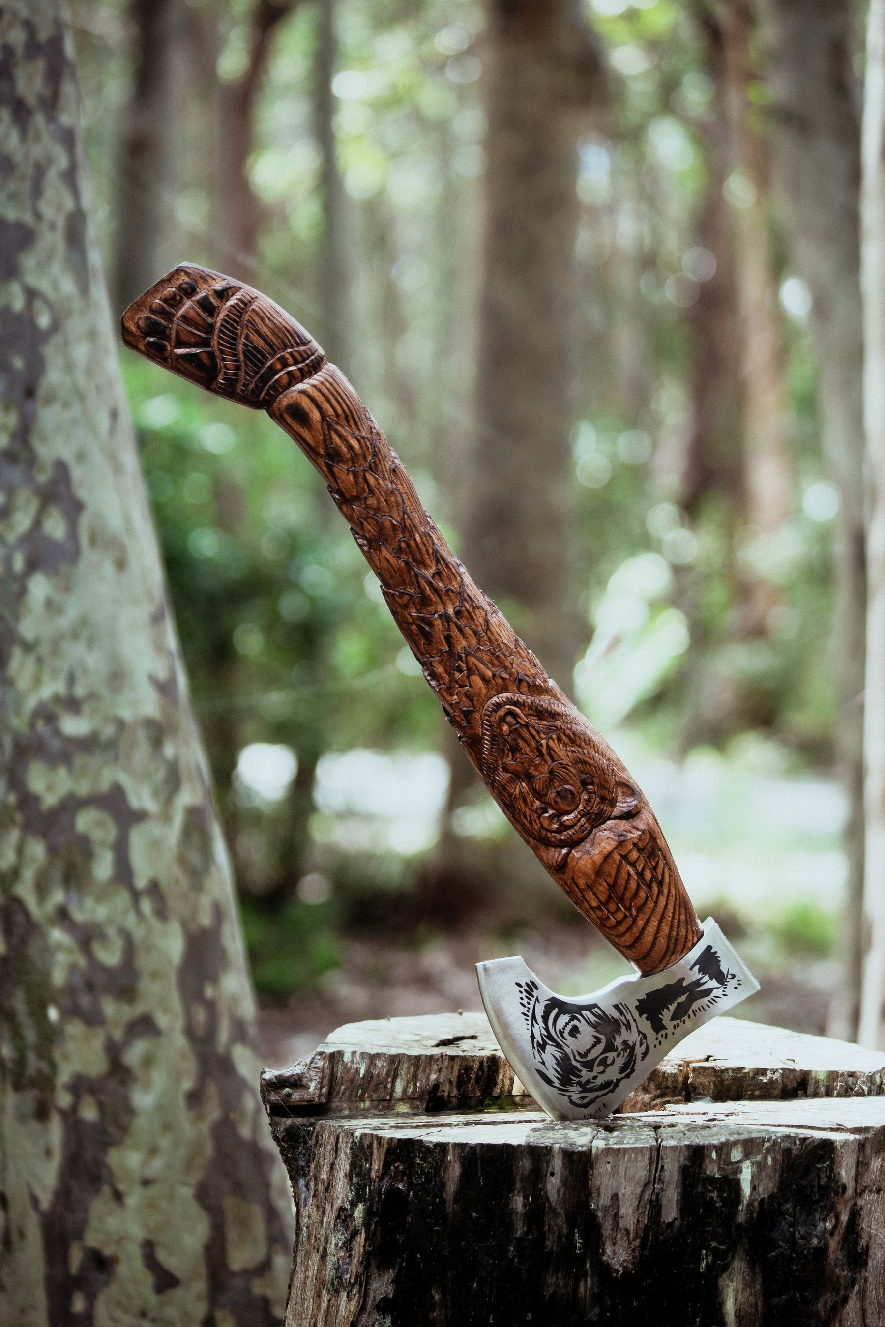 The Bear King’s Fury Axe
