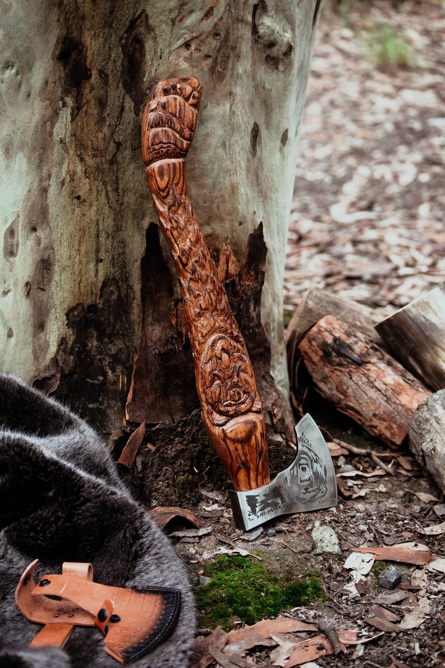The Bear King’s Fury Axe
