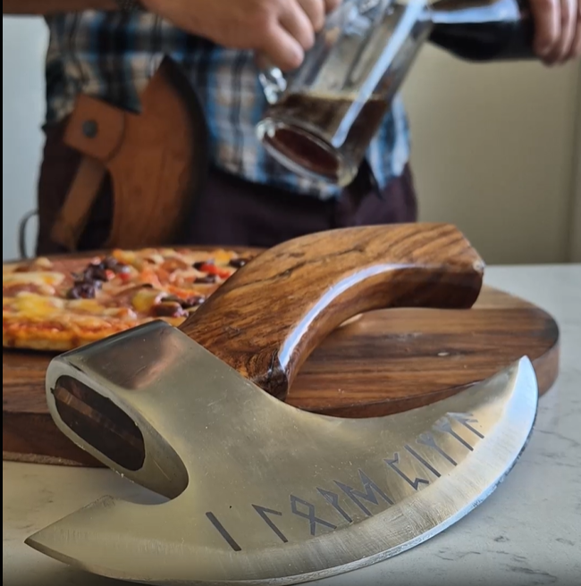 The Viking Pizza Cutter
