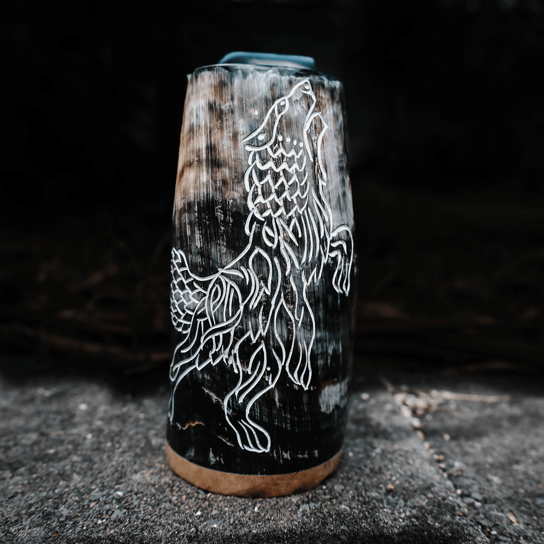 Howling Fenrir Wolf Mug (Pre - Order) - Modern Viking