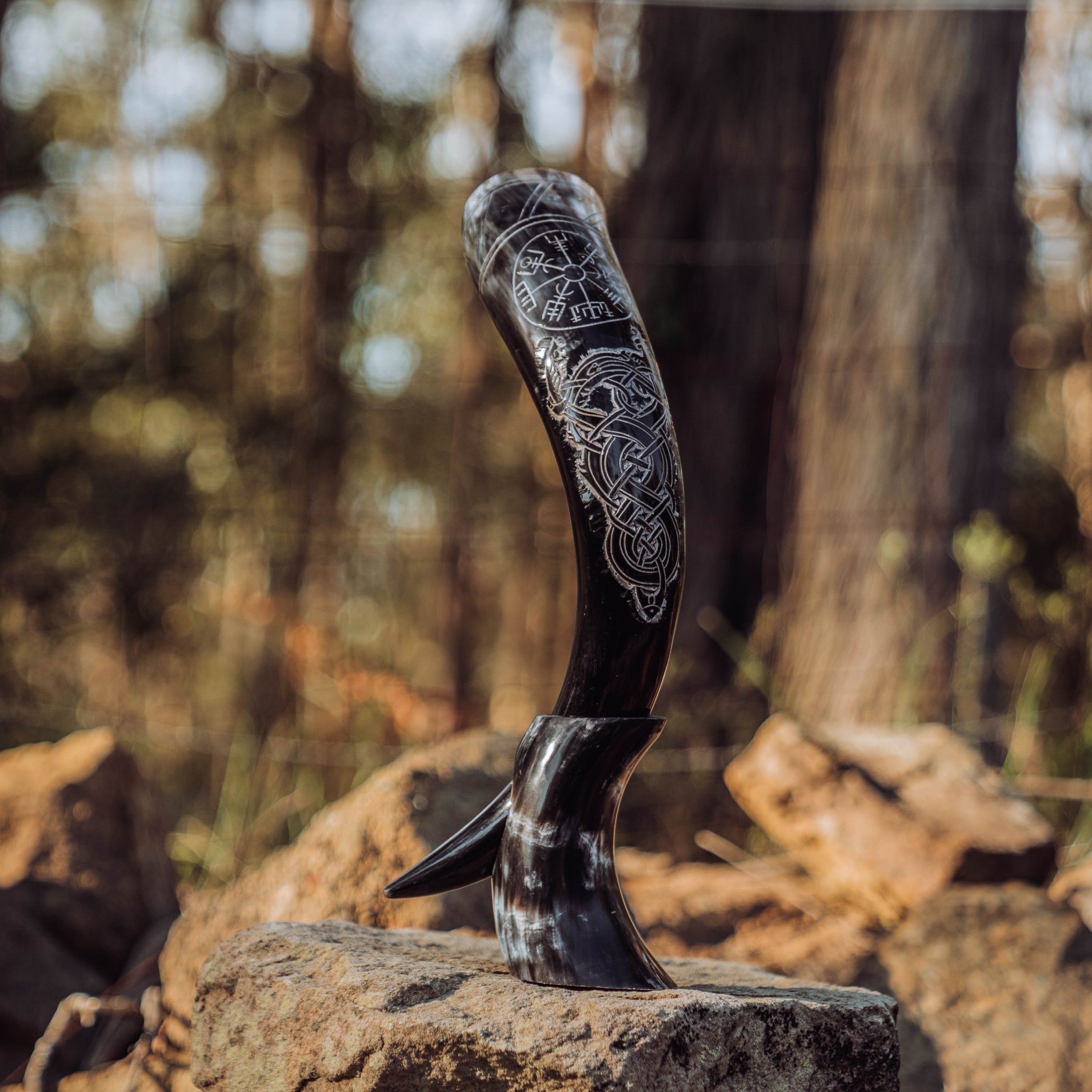 Serpent's Fury Drinking Horn