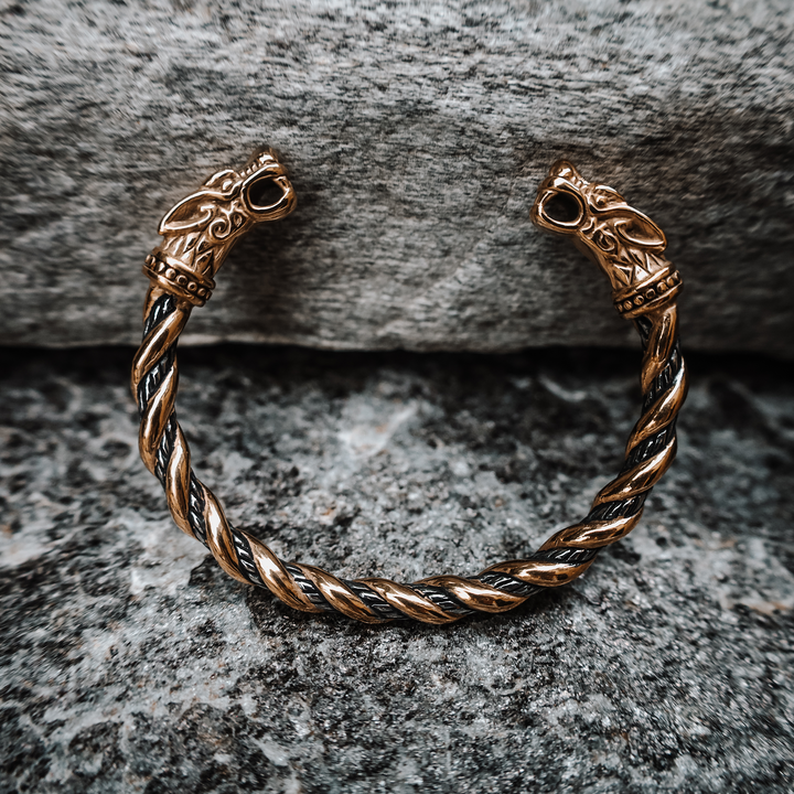 Serpent's Bite Viking Arm Ring
