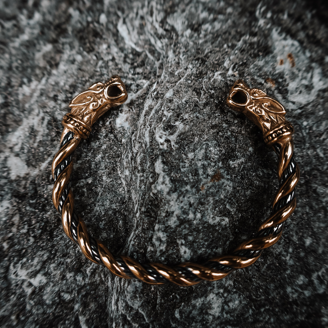 Serpent's Bite Viking Arm Ring