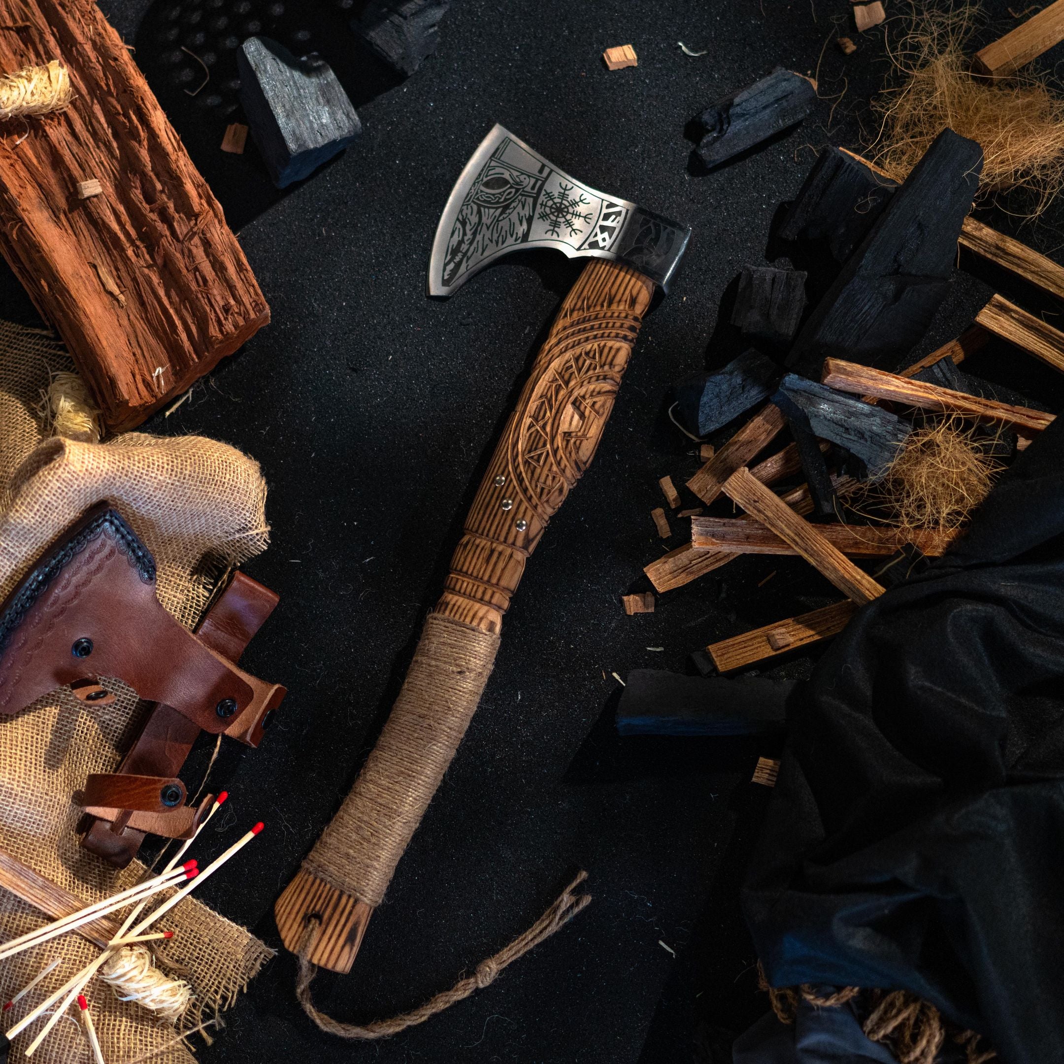 Helm Of Odin Viking axe