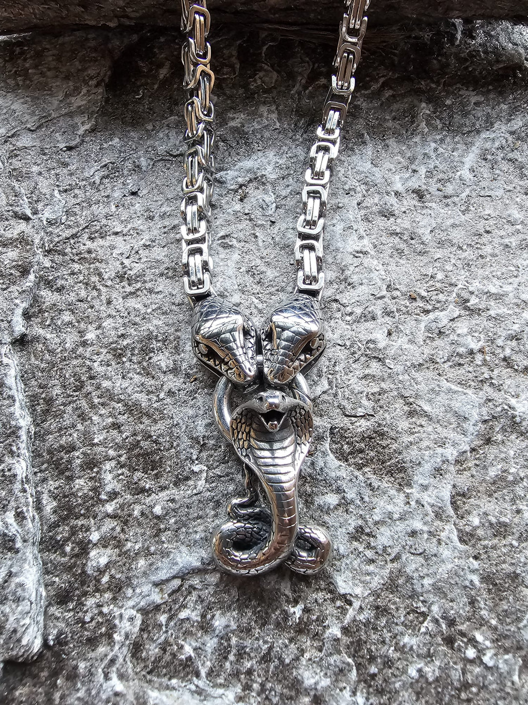 serpents slither necklace