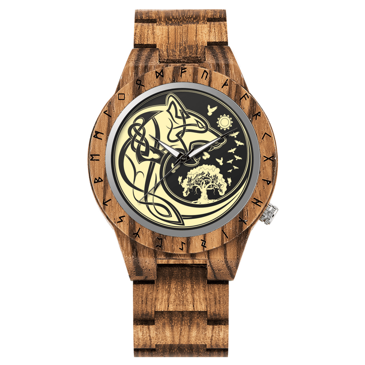 The Viking Wolf Watch