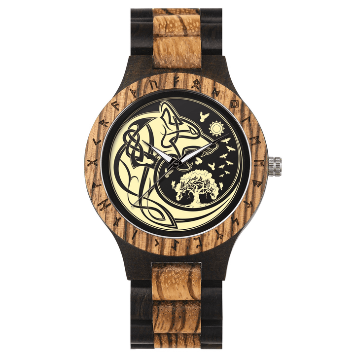 The Viking Wolf Watch