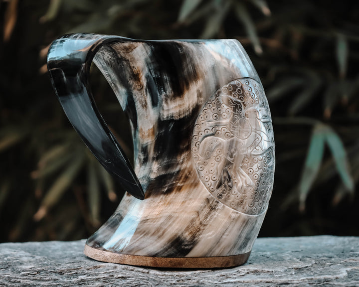 Odin's Ride 3D Horn Mug