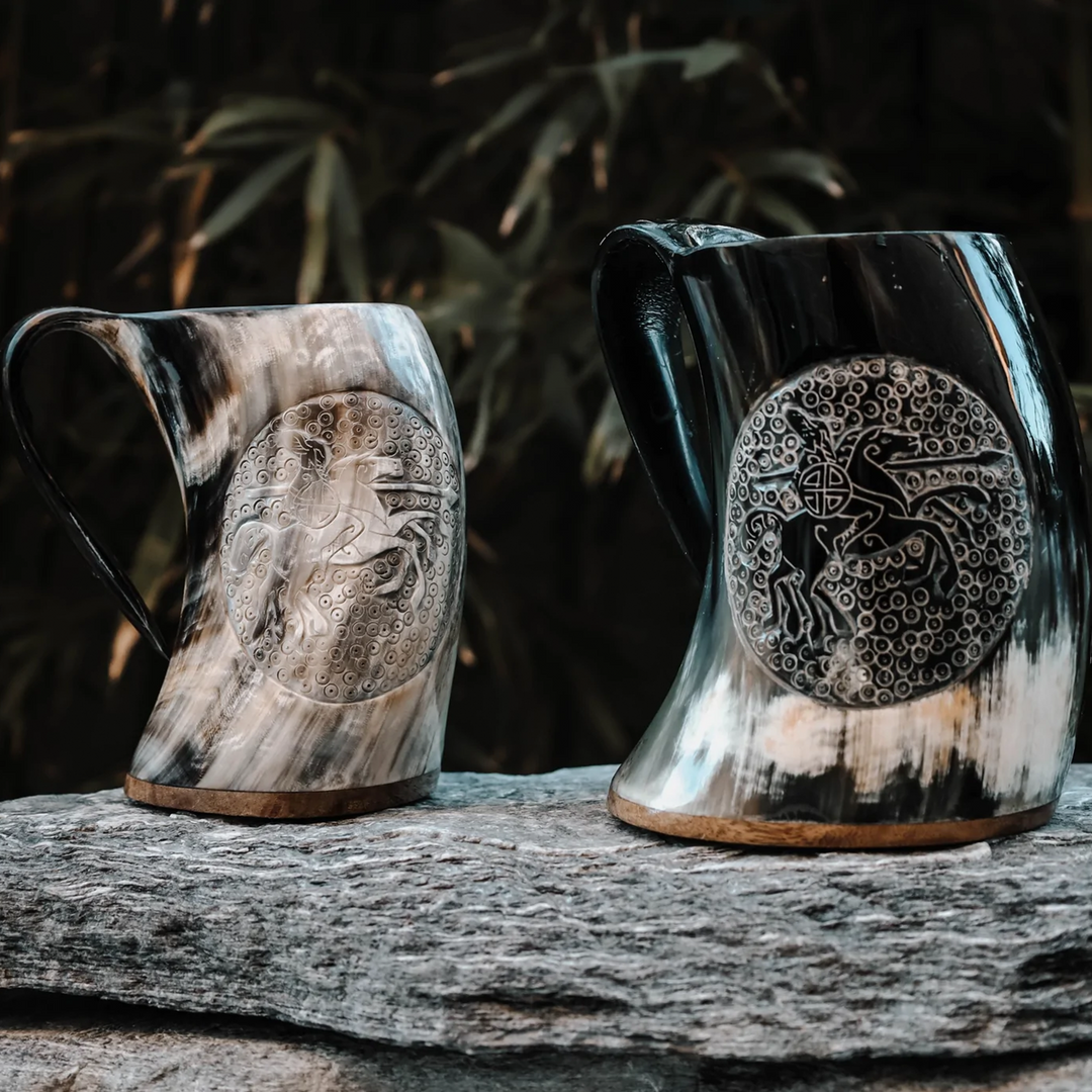 Odin's Ride 3D Horn Mug
