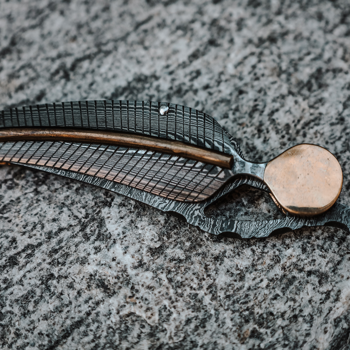 Leafblade Viking Knife  **Sheath engraving**