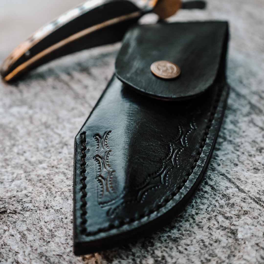 Leafblade Viking Knife  **Sheath engraving**