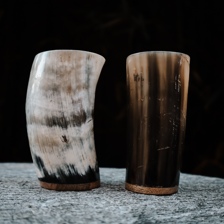 Natural Viking Horn cup