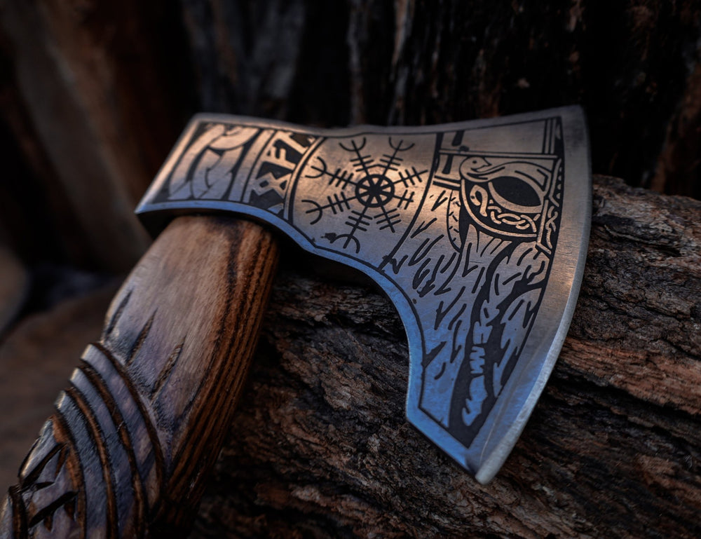 Helm Of Odin Viking Axe (preorder) - Modern Viking