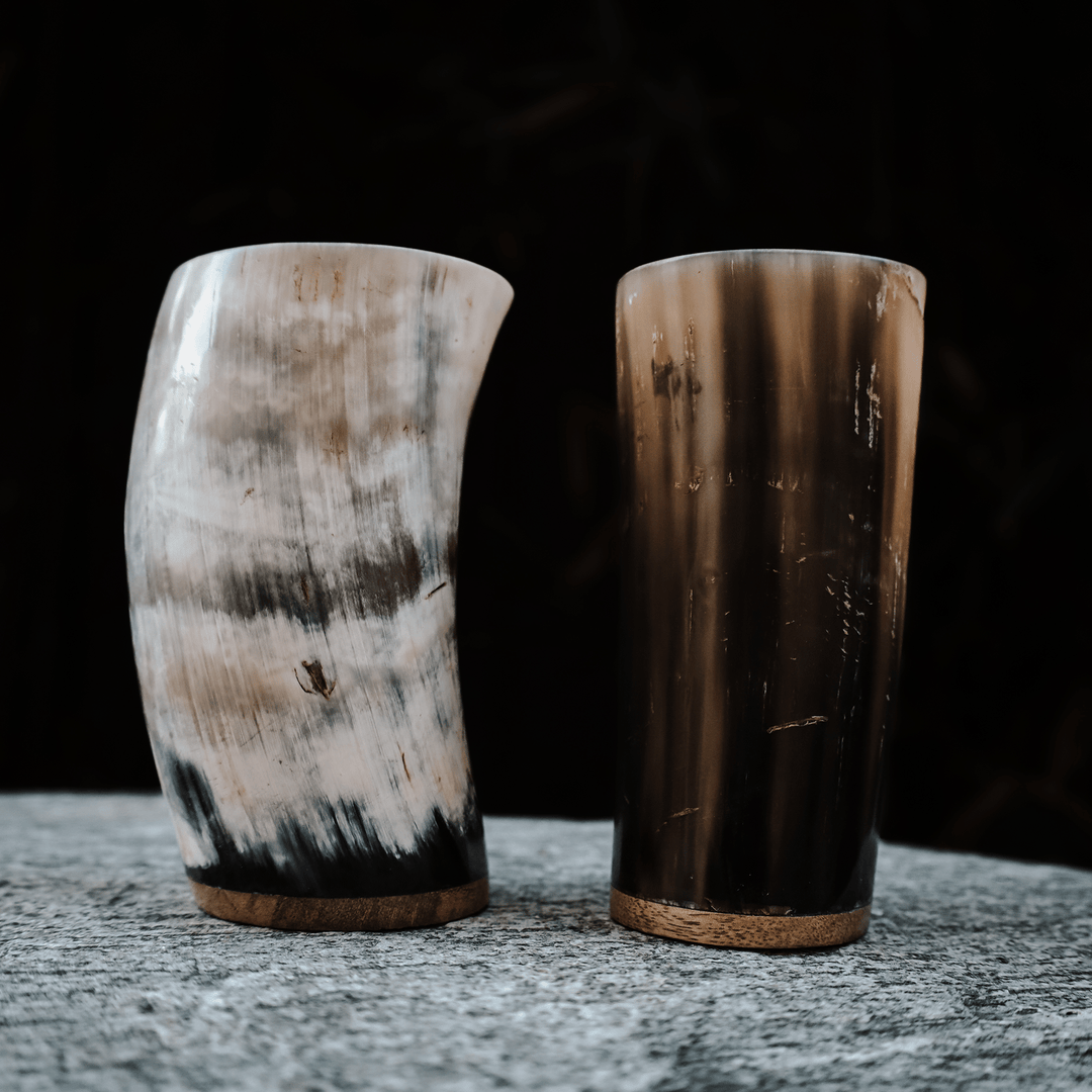 Natural Viking Horn cup - Modern Viking