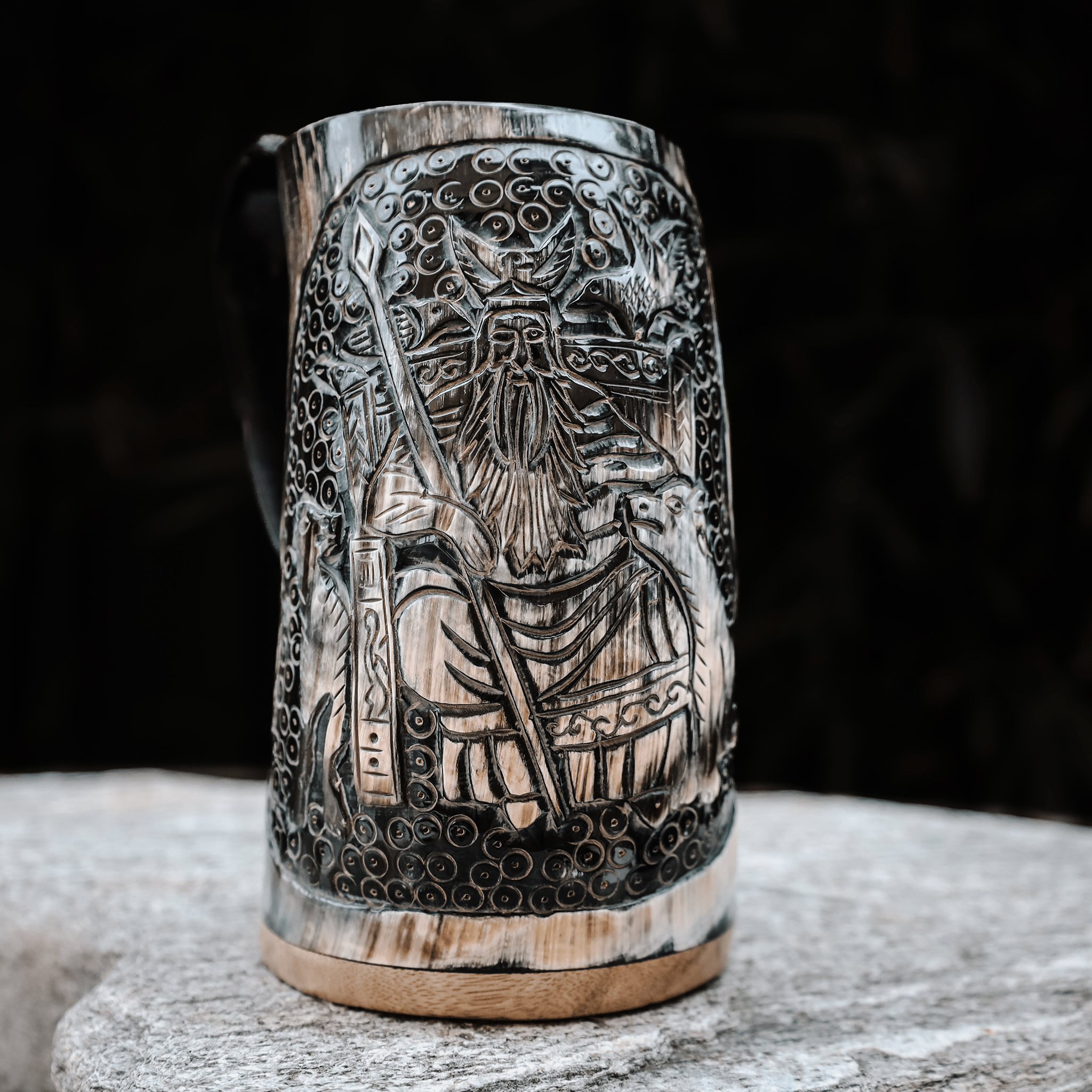 Premium King Odin Horn Mug (Pre-Order)