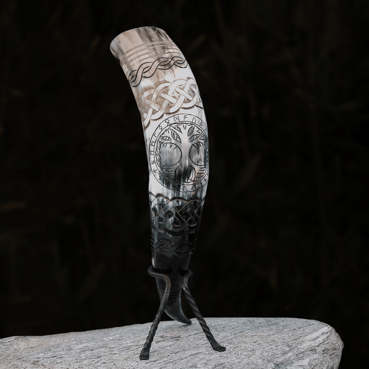 Tree Of Life Drinking Horn - Modern Viking