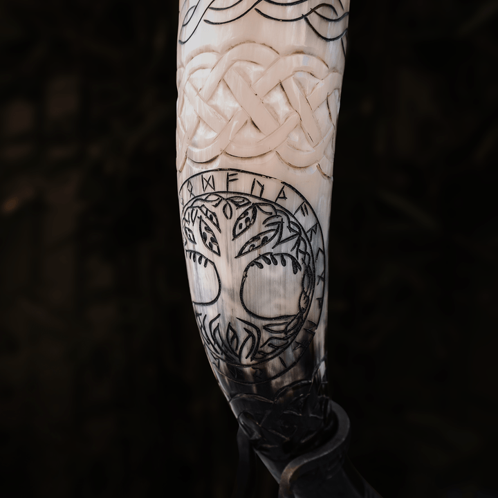 Tree Of Life Drinking Horn - Modern Viking